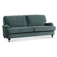 Kvarsebo Howard 3-sits soffa - Mintgrön (Sammet) Kvarsebo Howard 3-sits soffa - Mintgrön (Sammet)