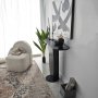 Ellittica avlastningsbord 100 x 30 cm - Antracit