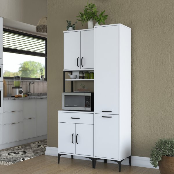 Armoire Jericho 121 - Blanc Armoire Jericho 121 - Blanc