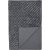Couvre-lit Cia double 260 x 260 cm - Velours gris