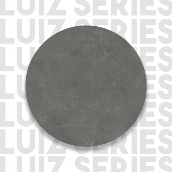 Luiz tafel 29 x 29 cm - Grijs/zwart
