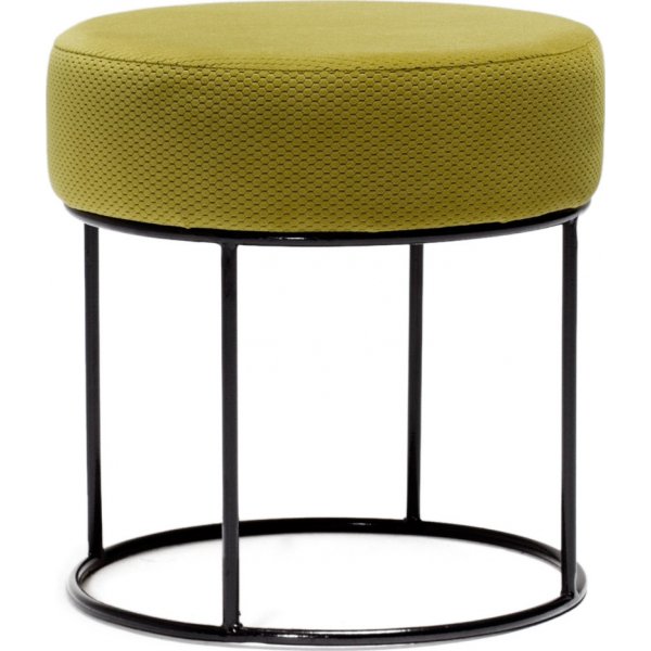 Moon Steel sittpuff - Gul Moon Steel sittpuff - Gul