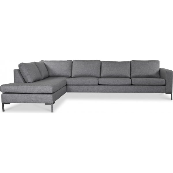 Nova 3-sits soffa med ppet avslut - Vnster