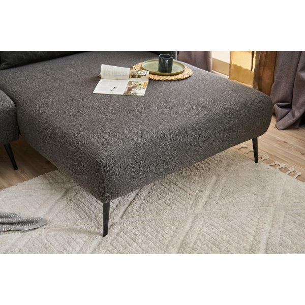 Canapé-lit Revos à droite - Anthracite Canapé-lit Revos à droite - Anthracite