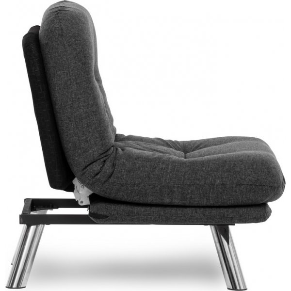 Misa bäddfåtölj - Mörkgrå Misa bäddfåtölj - Mörkgrå