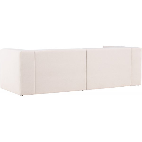 Canapé 3 places Lumi - Lin blanc Canapé 3 places Lumi - Lin blanc