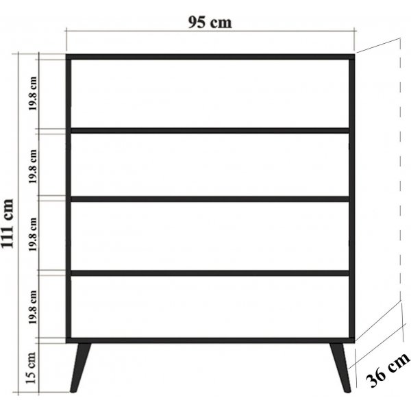 Armoire Multilux - Chêne Sonoma Armoire Multilux - Chêne Sonoma