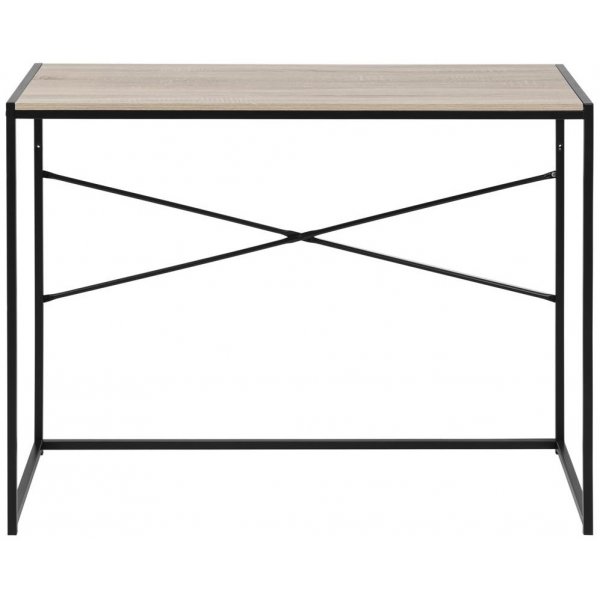 Seaford skrivbord 100 cm - Sonoma ek/svart Seaford skrivbord 100 cm - Sonoma ek/svart