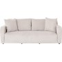 Canap divan latral gauche - Gris clair