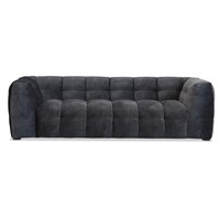 Troels Nova 3-sits soffa - Antracit sammet Troels Nova 3-sits soffa - Antracit sammet