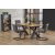 Bing frlngningsbart matbord 160-220 cm - Ek/svart