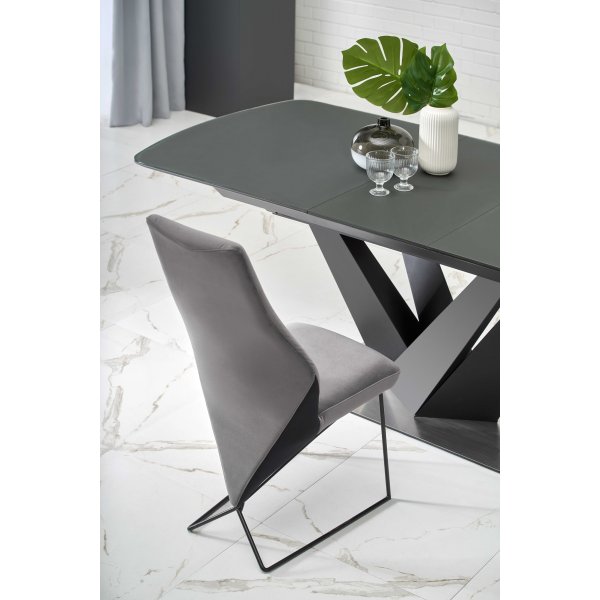 Table  manger baryton 160-200 cm - Gris