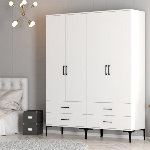 Armoire Kumsal 14 Blanc