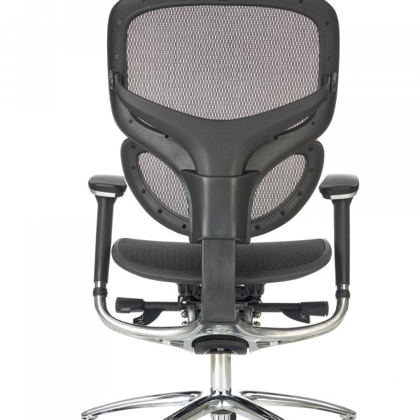 Nia kontorsstol Lyx - Svart / Krom Nia kontorsstol Lyx - Svart / Krom