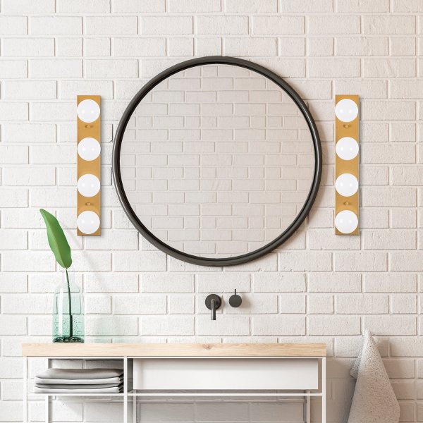 Milou wandlamp 12242 - Goud