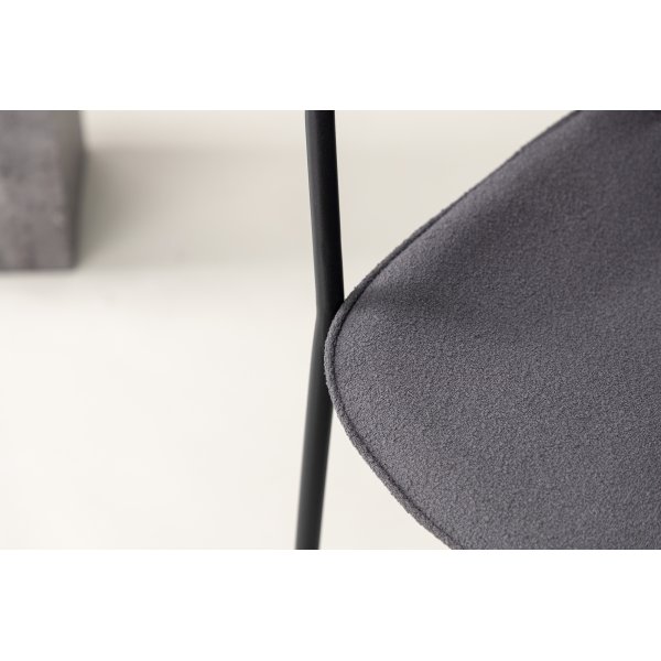 Kldesholmen matstol - Svart/mrkgr
