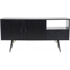 Ansmark sideboard - Svart/mssing