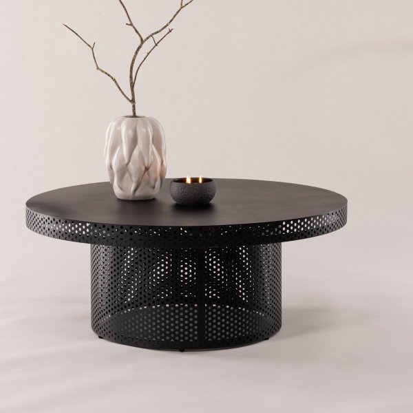 West End x Josefin Lustig salontafel Ø100 cm - Zwart West End x Josefin Lustig salontafel Ø100 cm - Zwart