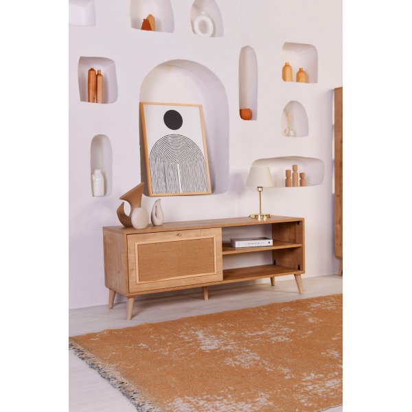 Jota TV-bänk 140 cm - Ek Jota TV-bänk 140 cm - Ek