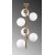 Plafonnier  facettes 10455 - Vintage/blanc