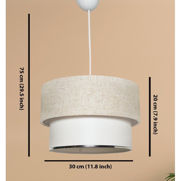 Plafonnier Corbeu / Crème/blanc Plafonnier Corbeu / Crème/blanc