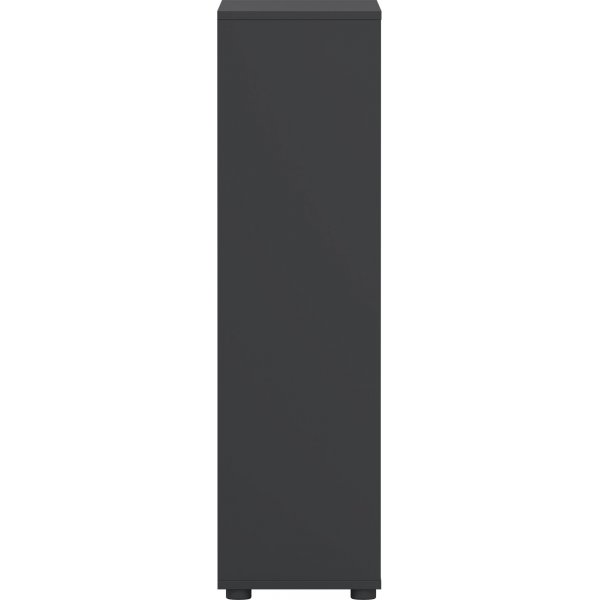 Bibliothèque basse avec portes Sign - Gris mat/hickory Bibliothèque basse avec portes Sign - Gris mat/hickory