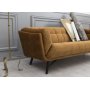 Lulu 3-sits soffa - Guld sammet