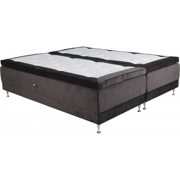 Vansbro sng 180 x 200 cm Fast - Mrkgr sammet