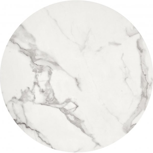 Morata matbord Ø79 cm - Vit marmor/svart/guld Morata matbord Ø79 cm - Vit marmor/svart/guld