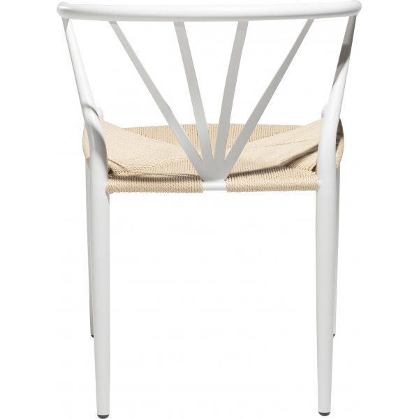 Fauteuil Delta - Blanc/beige Fauteuil Delta - Blanc/beige