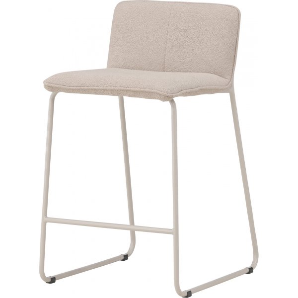 Bisbee barstol - Beige boucl