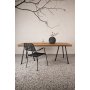 Chan matbord 200 x 100 cm - Svart/Natur