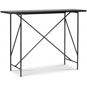 Portland barbord 140 cm - Brun/svart - Barbord, Bord