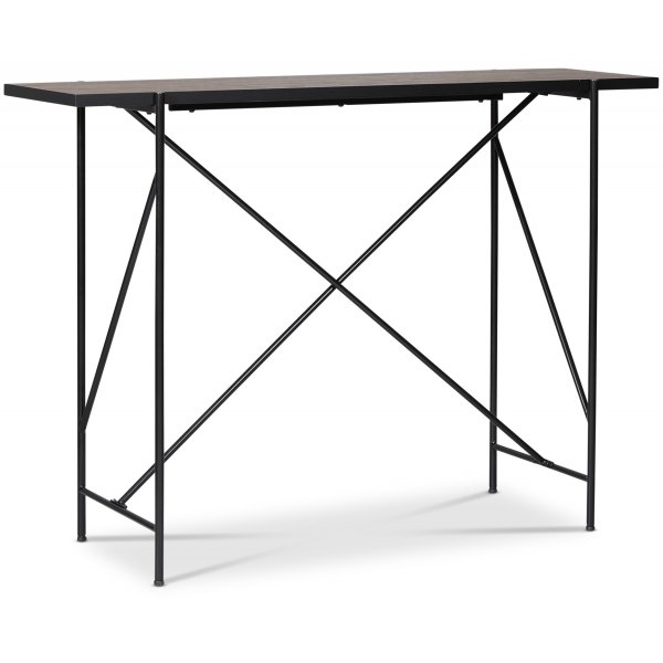 Portland barbord 140 cm - Brun/svart