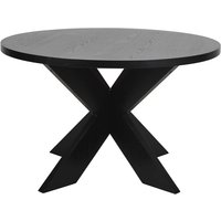 Seven runt matbord 120 cm - Svart Askfaner Seven runt matbord 120 cm - Svart Askfaner
