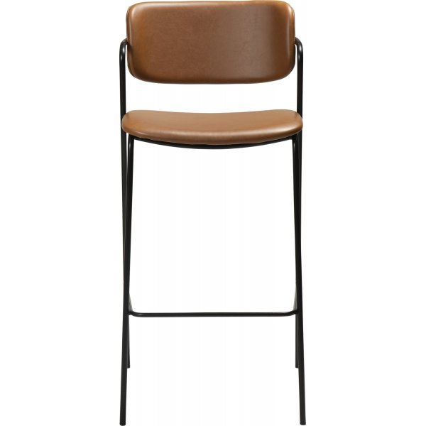 Tabouret de bar Zed - PU marron Tabouret de bar Zed - PU marron
