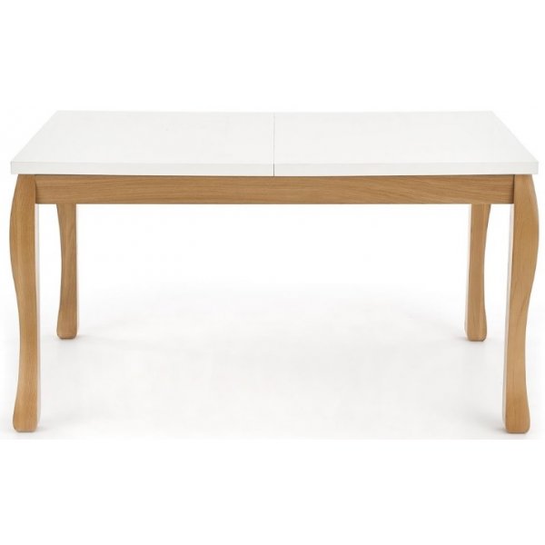 Richie utdragbart matbord 140-210 cm - Vit (H�gglans) / Ek