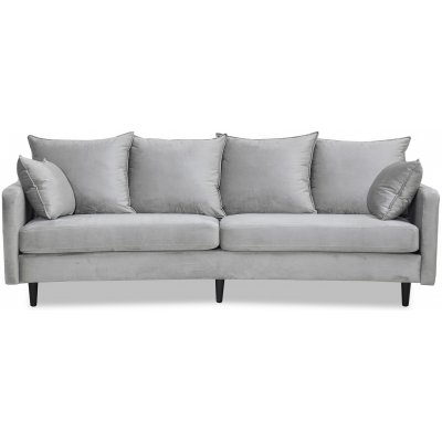 Gotland 3-sits svngd soffa - Gr sammet