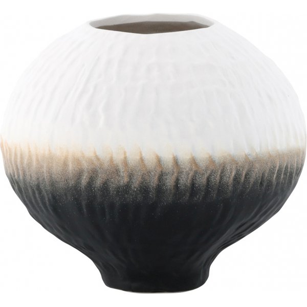 Vase Pane 24 x 21 cm - Beige/Gris/Blanc Vase Pane 24 x 21 cm - Beige/Gris/Blanc