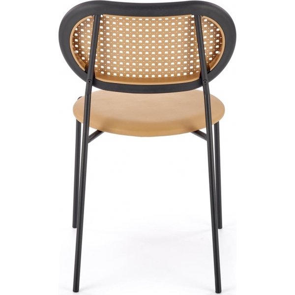 Chaise de salle  manger Cadeira 524 - Marron clair