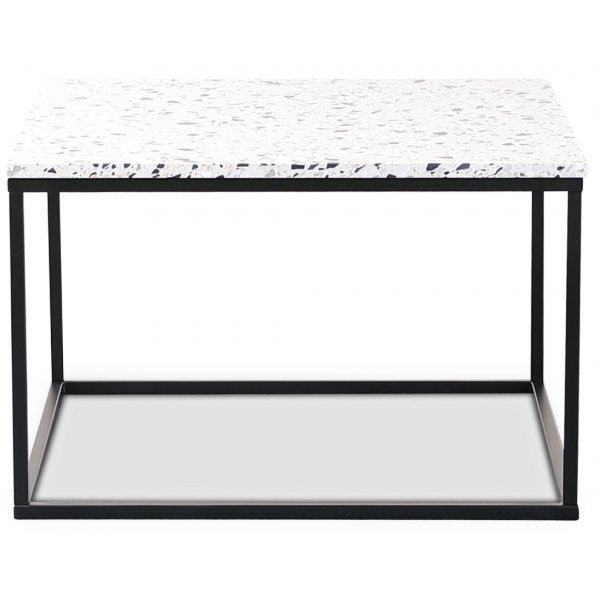 Terrazzo soffbord 75x75cm - Cosmos Terrazzo & underrede svart Terrazzo soffbord 75x75cm - Cosmos Terrazzo & underrede svart