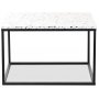 Terrazzo soffbord 75x75cm - Cosmos Terrazzo & underrede svart