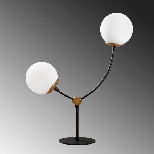 Lampe à poser Chromozom - Noir/blanc Lampe à poser Chromozom - Noir/blanc