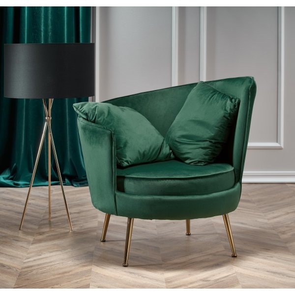 Fauteuil Elvira - Vert