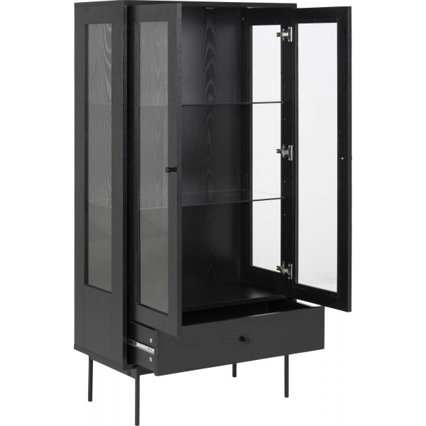 Angus vitrinskp - Svart