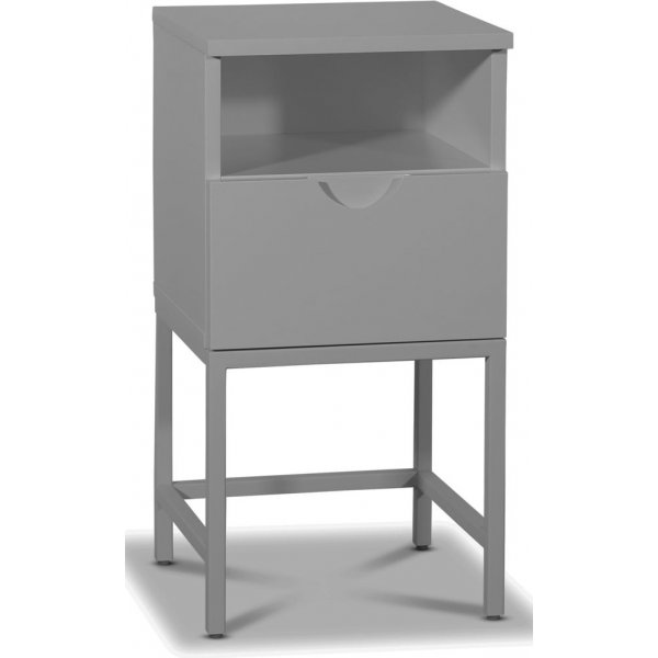 Lennox sngbord med lda - Gr