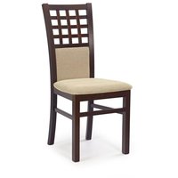 Margaret 3 stol - mörk valnöt/beige Margaret 3 stol - mörk valnöt/beige