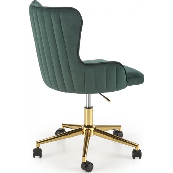 Chaise de bureau Timoteo en vert foncé Chaise de bureau Timoteo en vert foncé