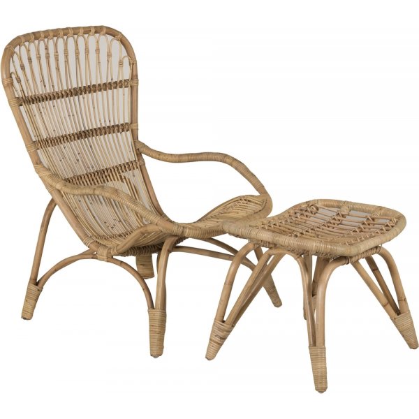 Fauteuil Ella - Nature/cru