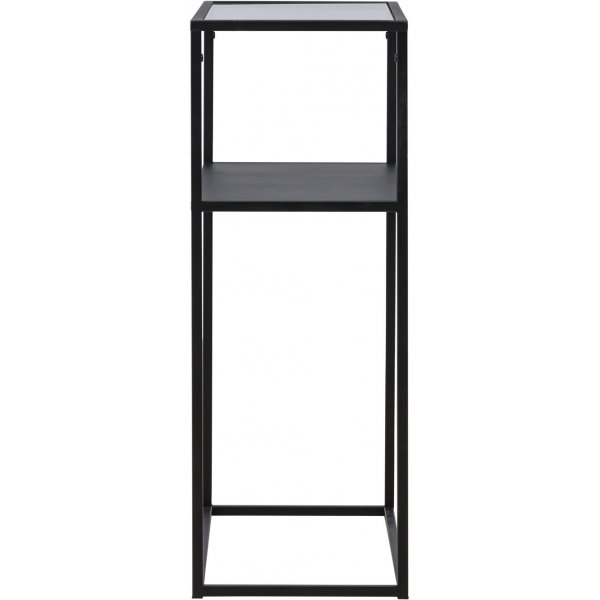 Bogota sidobord 30 x 80 cm - Svart